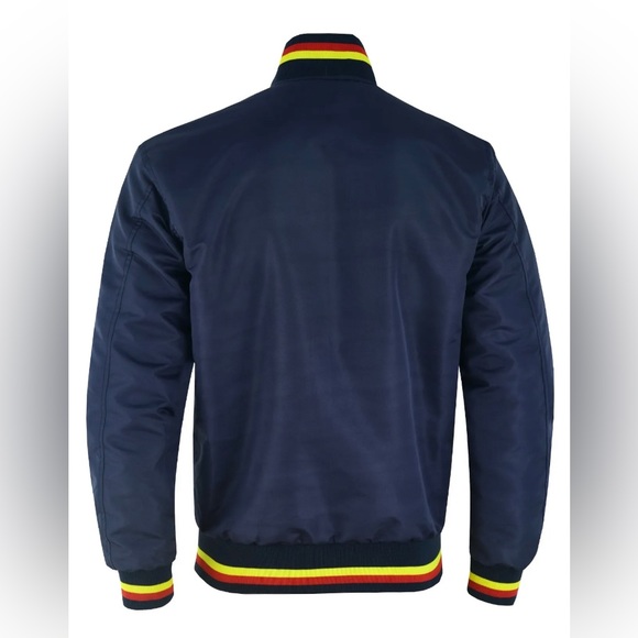 NWT Mens Lightweight Bomber Varsity Jacket - Picture 2 of 4